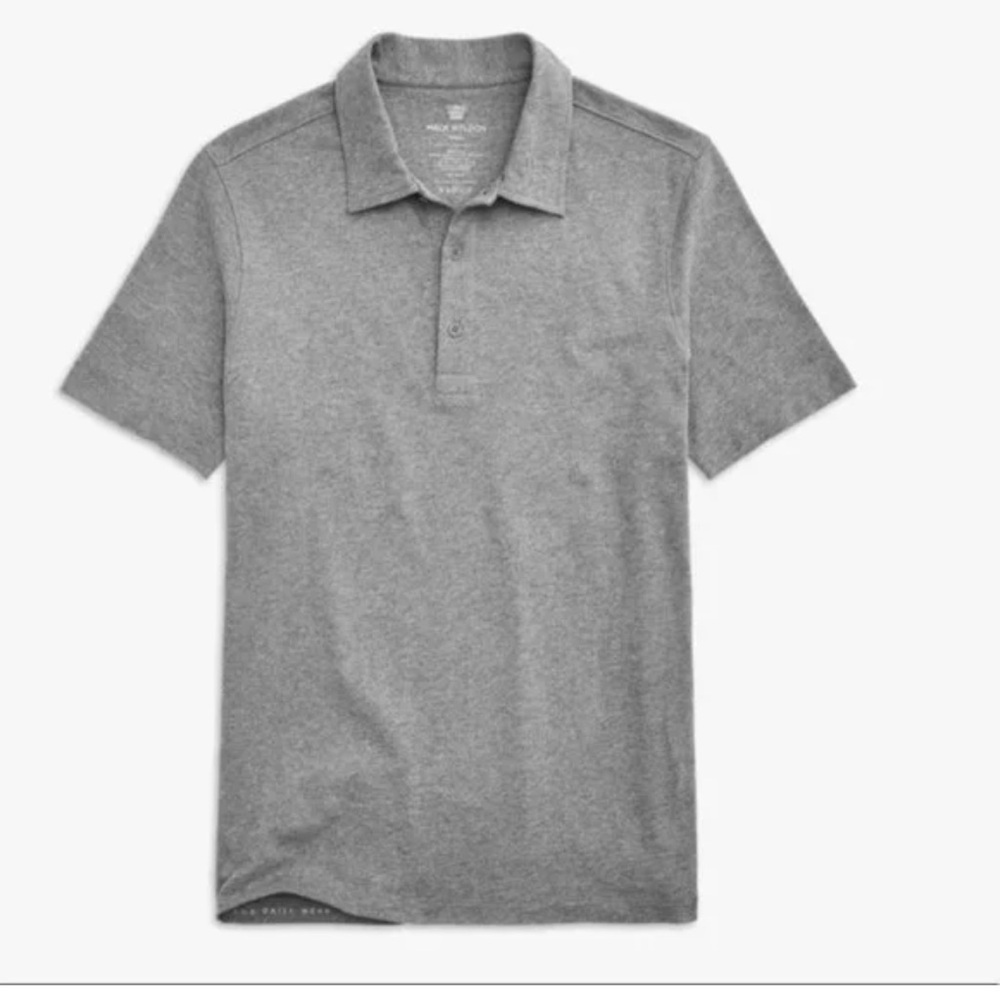 Mack Weldon 100% cotton Dryknit Pullover Polo Shirt. Size M